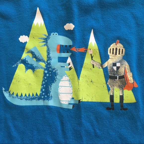 Cat & Jack Dragon Pajamas - Picture 2 of 4